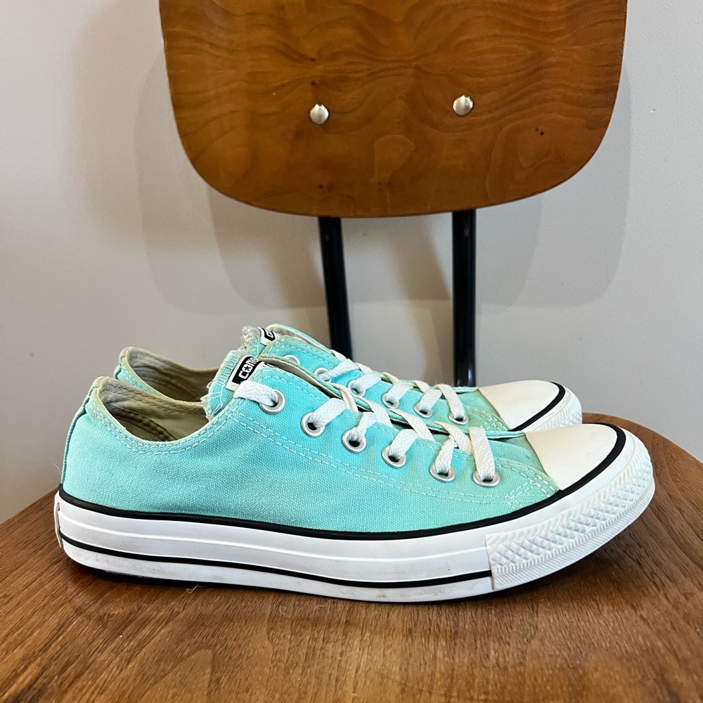 Converse Turquoise Sneakers - Picture 5 of 11